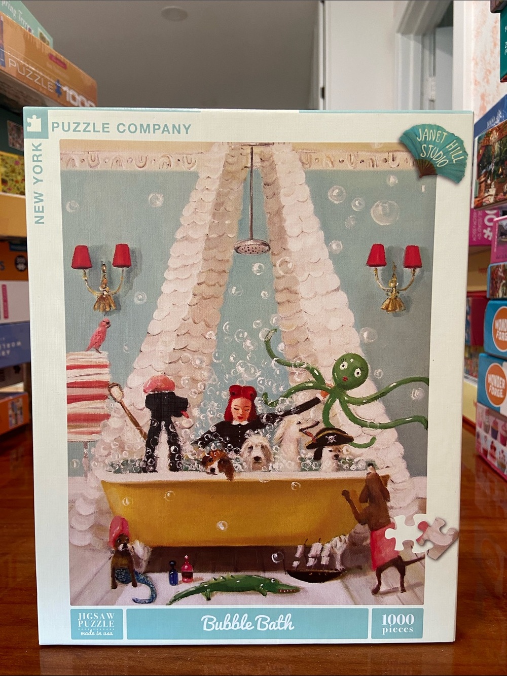 New York Puzzle Company Bubble Bath - 1000 Piece Puzzle